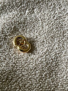 Pilgrim chunky gold hoops